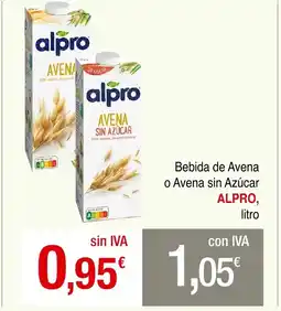 mycash profesional ALPRO Bebida de Avena o Avena sin Azúcar oferta