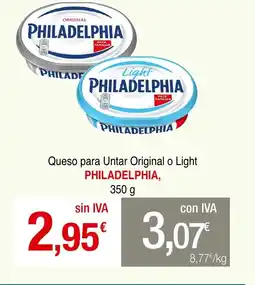 mycash profesional PHILADELPHIA Queso para Untar Original o Light oferta