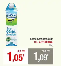 mycash profesional C.L. ASTURIANA Leche Semidesnatada oferta
