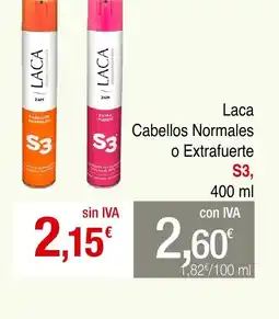 mycash profesional S3 Laca Cabellos Normales o Extrafuerte oferta