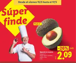 Lidl Aguacate en su punto oferta