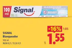 Lidl SIGNAL Blanqueador oferta