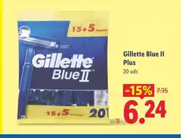 Lidl Gillette Blue II Plus oferta