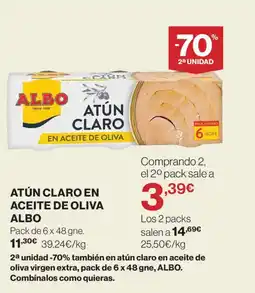 Supercor ALBO Atún claro en aceite de oliva oferta