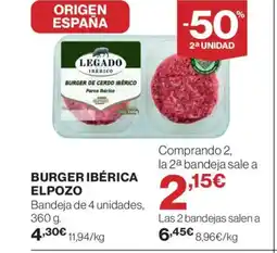 Supercor ELPOZO Burger ibérica oferta