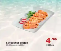 Supercor Langostino cocido oferta