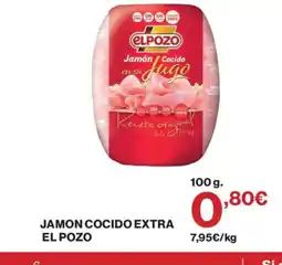 Supercor EL POZO Jamon cocido extra oferta