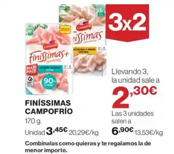 Supercor Campofrío finíssimas oferta