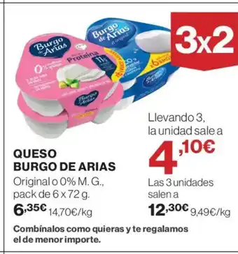 Supercor Burgo De Arias queso oferta