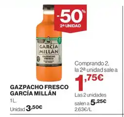 Supercor GARCÍA MILLÁN Gazpacho fresco oferta