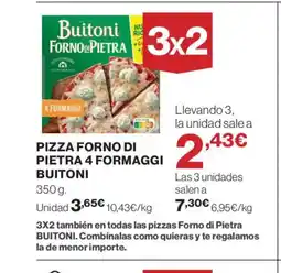 Supercor Buitoni pizza forno di pietra 4 formaggi oferta