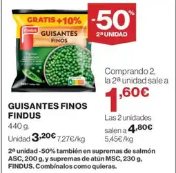 Supercor FINDUS Guisantes finos oferta