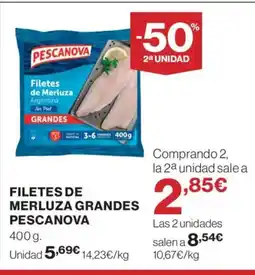Supercor PESCANOVA Filetes de merluza grandes oferta
