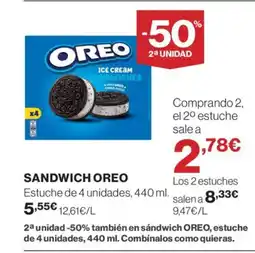Supercor Sandwich oreo oferta