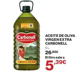 Supercor CARBONELL Aceite de oliva virgen extra oferta