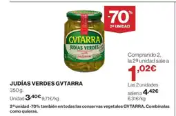 Supercor GVTARRA Judías verdes oferta