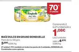 Supercor BONDUELLE Maíz dulce en grano oferta