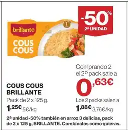 Supercor BRILLANTE Cous cous oferta