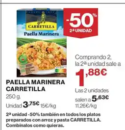 Supercor CARRETILLA Paella marinera oferta