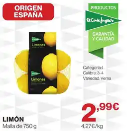 Supercor Limón oferta