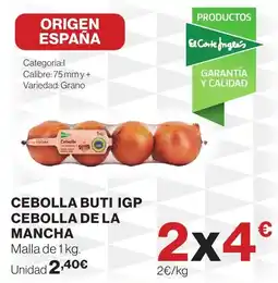 Supercor Cebolla buti igp cebolla de la mancha oferta