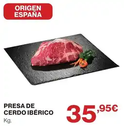 Supercor Presa de cerdo ibérico oferta