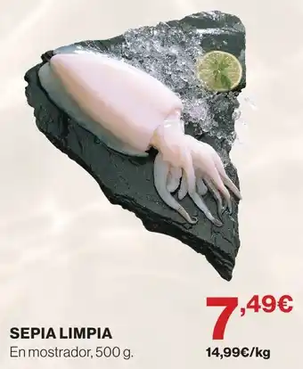 Supercor Sepia limpia oferta