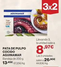 Supercor Aguinamar Pata de pulpo cocido oferta