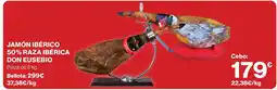 Supercor Jamón ibérico 50% raza ibérica don eusebio oferta
