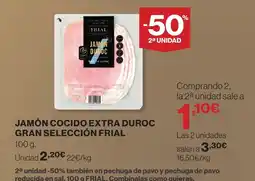 Supercor Frial Jamón cocido extra duroc gran selección oferta
