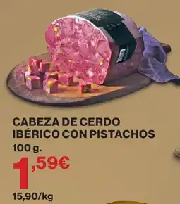 Supercor Cabeza de cerdo ibérico con pistachos oferta