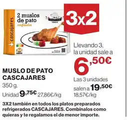 Supercor Cascajares Muslo de pato oferta