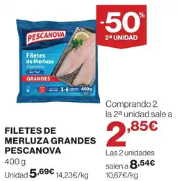 Supercor Pescanova Filetes de merluza grandes oferta