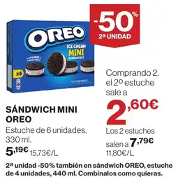 Supercor Oreo Sandwich mini oferta