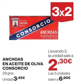 Supercor Consorcio Anchoas en aceite de oliva oferta