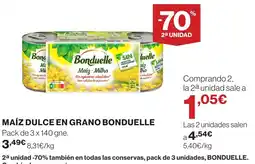 Supercor Bonduelle Maíz dulce en grano oferta