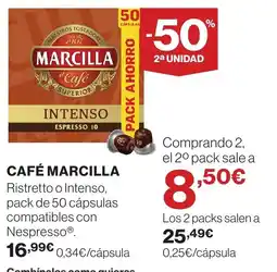 Supercor Marcilla Café oferta