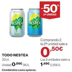 Supercor Nestea Todo oferta