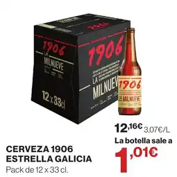 Supercor Cerveza 1906 estrella galicia oferta