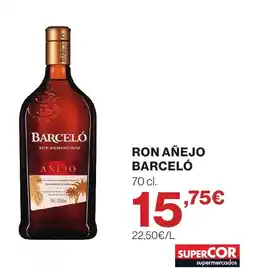 Supercor Barceló Ron añejo oferta