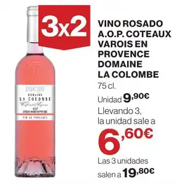 Supercor Vino rosado a.o.p. coteaux varois en provence domaine la colombe oferta