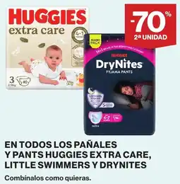 Supercor En todos los pañales y pants huggies extra care, little swimmers y drynites oferta