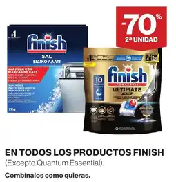 Supercor Finish En todos los productos oferta