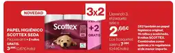 Supercor Papel higiénico scottex seda oferta