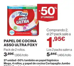 Supercor Foxy Papel de cocina asso ultra oferta