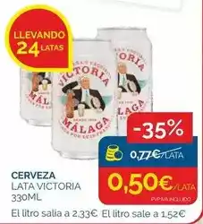 Supermercados La Despensa Lu - cerveza oferta