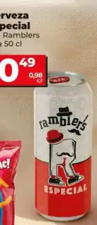Dia Ramblers cerveza especial oferta