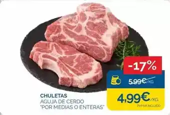 Supermercados La Despensa Chuletas oferta