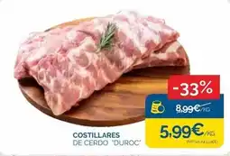 Supermercados La Despensa Duroc - costillares de cerdo duroc oferta
