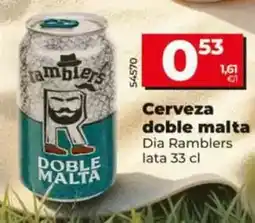 Dia Malta - cerveza doble oferta